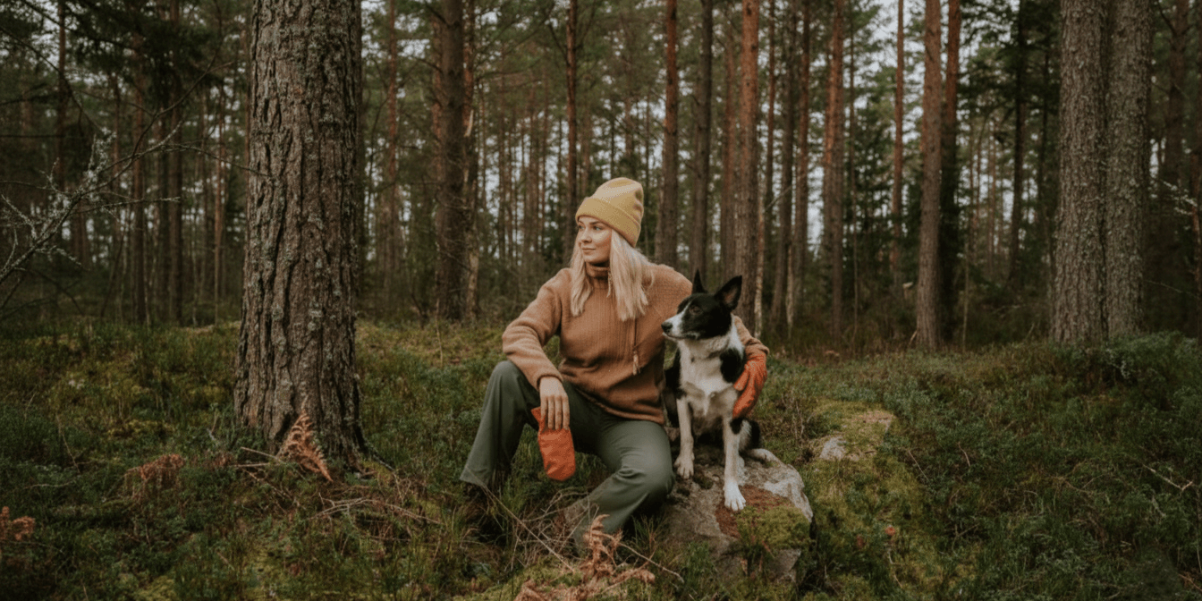 Ropa cómoda de exterior femenina